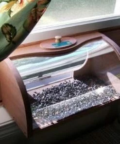 Coveside Conservation Bread Box Window Bird Feeder