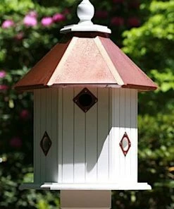 The Birdhouse Chick Dovecote Magnolia Birdhouse 6 Nest Vinyl Birdhouses