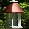 The Birdhouse Chick Pavilion Bird Feeder In Vinyl/PVC Vinyl Bird Feeders