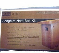 Birds Choice Songbird Nest Box Birdhouse Kit