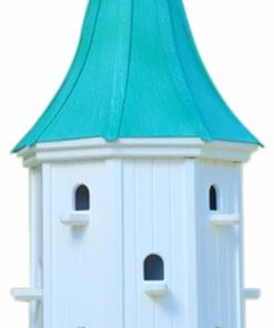 The Birdhouse Chick Copper Roof Birdhouses Copper Roof Dovecote Birdhouse 42x16