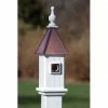 The Birdhouse Chick Copper Roof Bluebird House Copper Roof Birdhouses