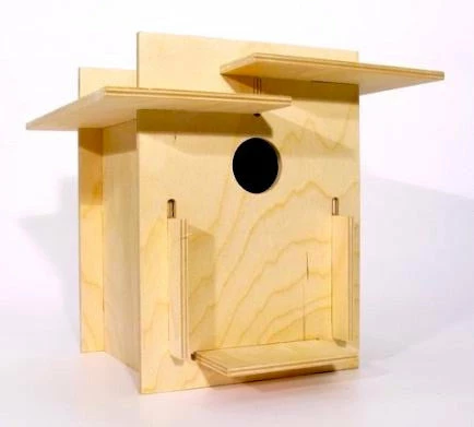 Box For Birds Birdhouse Kit- Modern Bluebird Houses