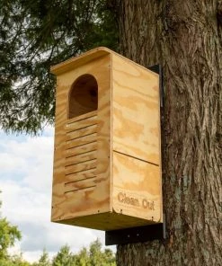 Nature Products USA Barred Owl House Assembled Or Kit Owl Houses