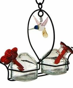 The Birdhouse Chick Hummingbird Feeders Bouquet Deluxe Hummingbird Feeder