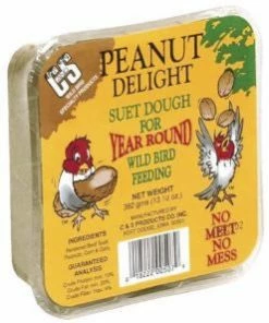C&S No Melt Peanut Delight Suet Dough Specialty Foods & Mealworms