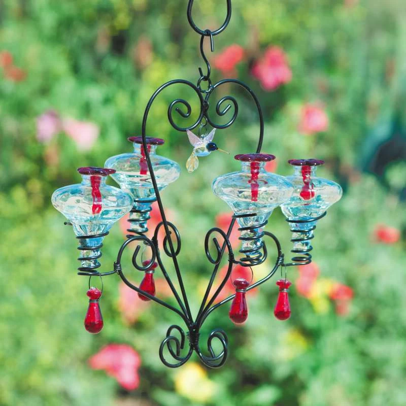 Parasol Hummingbird Feeders Chandelier Hummingbird Feeder