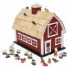 Home Bazaar Home & Garden Accents Christmas Barn Advent Calendar