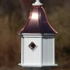 The Birdhouse Chick Copper Roof Birdhouse 28x12- 3 Portals