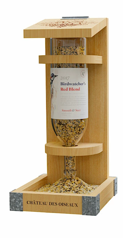 The Birdhouse Chick Unique Bird Feeders Gift Bottle Bird Feeder