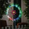 Evergreen Enetrprises Garden Stakes & Whirligigs Hummingbirds Solar Kinetic Garden Spinner