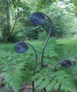Kinsman Garden Company Garden Stakes & Whirligigs Pot Size Fiddlehead Fern Garden Stakes-Set/6
