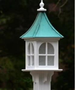 The Birdhouse Chick Copper Roof Light Fixture In Vinyl/PVC