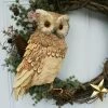 MV Large Handmade Owl Wall Decor