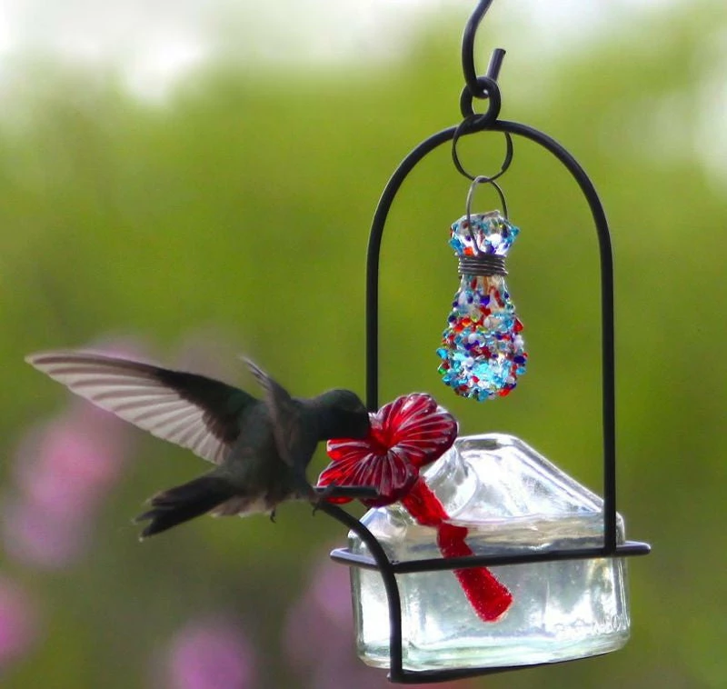 Parasol Hummingbird Feeders Bouquet Sparkle Hummingbird Feeder