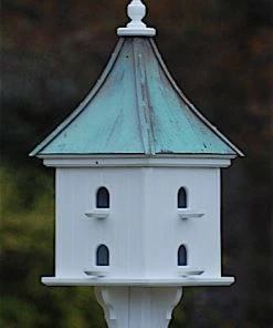 The Birdhouse Chick Copper Roof Purple Martin House 36x14