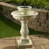 Smart Solar Staked & Pedestal Bird Baths Palermo On-Demand Solar Bird Bath