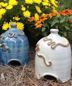 Anthony Stoneware Pottery Toad House Toad Houses