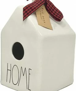 The Birdhouse Chick Ceramic Birdhouse- Rae Dunn Home Unique Birdhouses