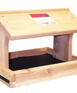 Songbird Essentials Unique Bird Feeders Fly-Thru Bird Feeder With Removable Tray