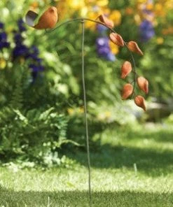 Ancient Graffiti Bird Balancer Garden Stake