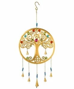 Evergreen Enetrprises Tree Of Life Garden Bell Wind Chimes