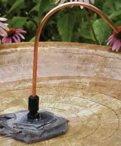 Birds Choice Bird Bath Dripper With Rock Base BirdBath Fountains, Misters & Wigglers