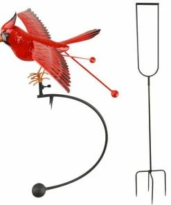Red Carpet Studios Rocking Cardinal Garden Balancer