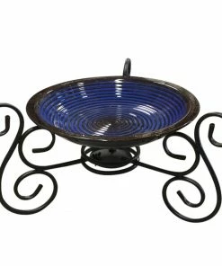 The Birdhouse Chick Deck & Ground Bird Baths Solar Bird Bath With Stand