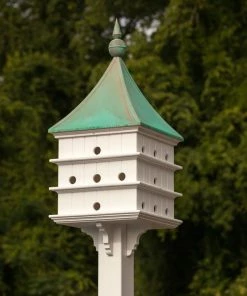 The Birdhouse Chick Copper/Vinyl Martin Mansion 55x23