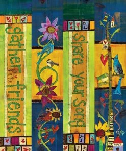 Studio M Gather Friends Tall Bird Bath