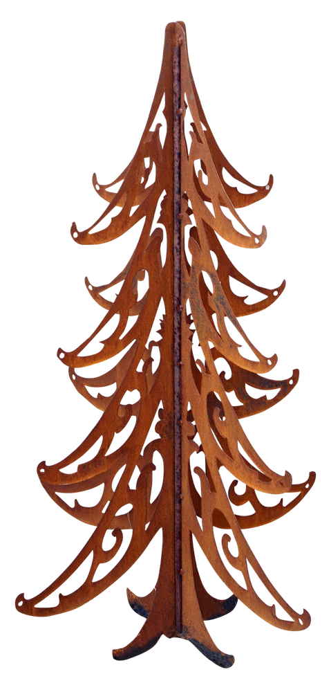 Iron Age Hand Forged Christmas Tree- 4 Ft.