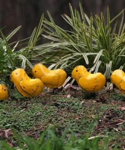 The Birdhouse Chick Statuary & Sculpture Baby Chicks Metal Yard Art Set/3