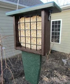 Nature Products USA Recycled Birdhouses Recycled Tail Prop Suet Feeder