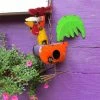 The Birdhouse Chick Metal Rooster Birdhouse