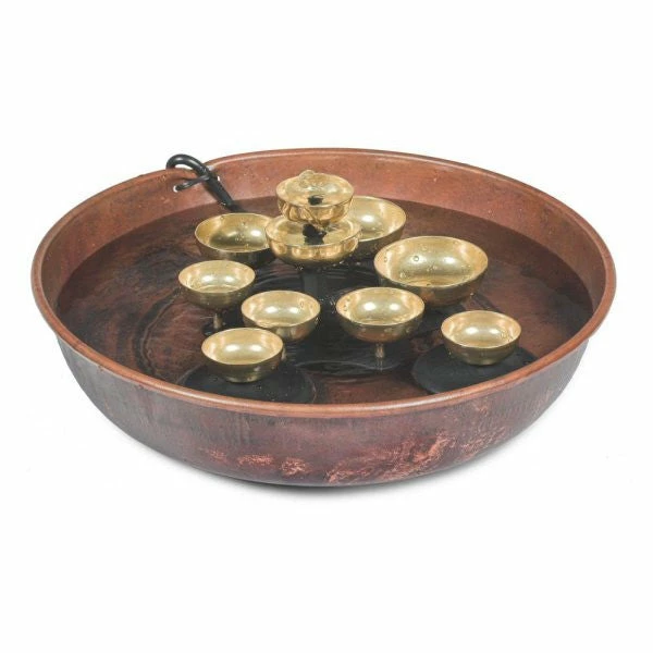 Woodstock Chimes Water Bell Copper Fountain/Chime Wind Chimes